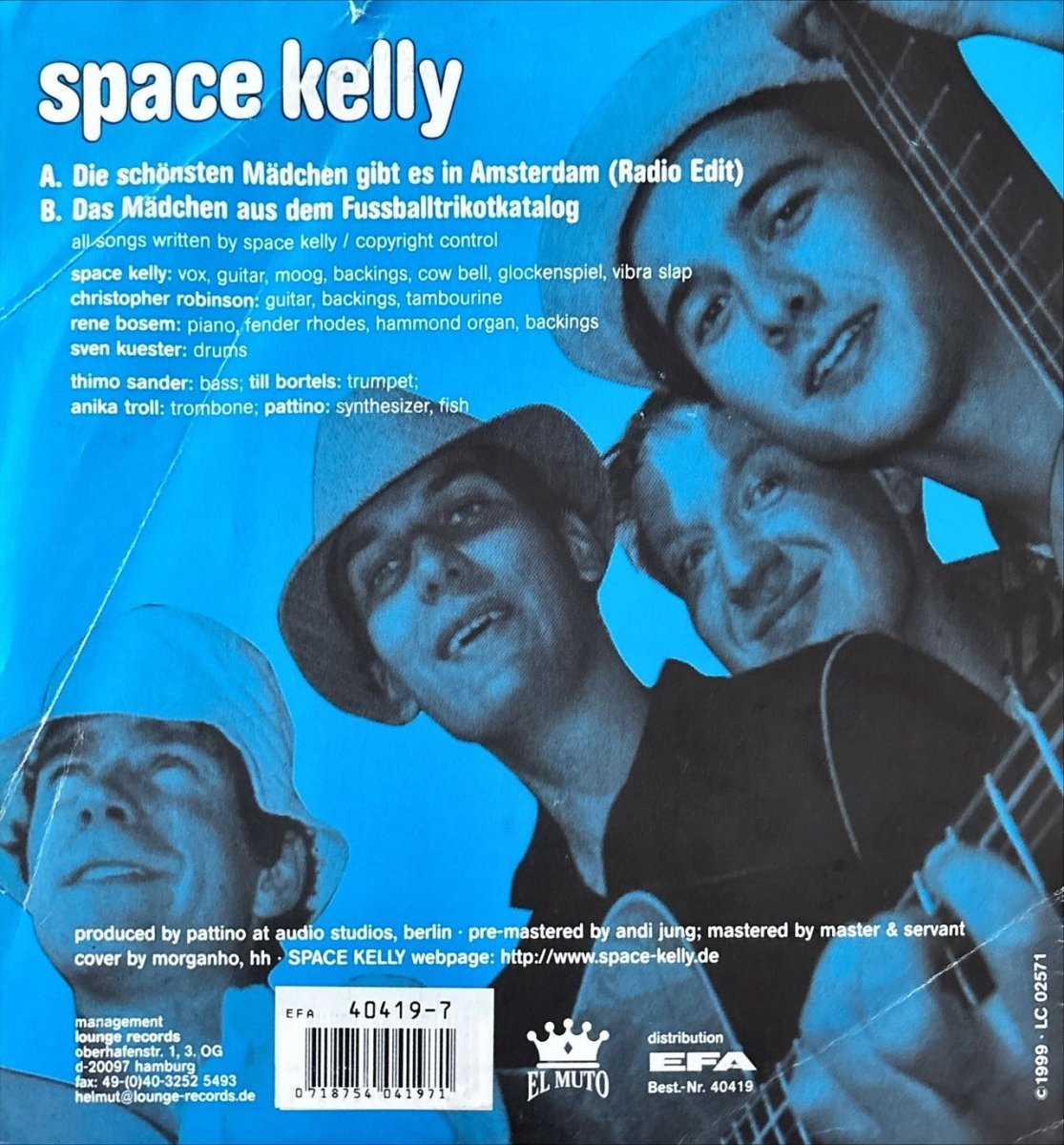 Space Kelly – Die Schönsten Mädchen Gibt Es In Amsterdam - 45rpm records