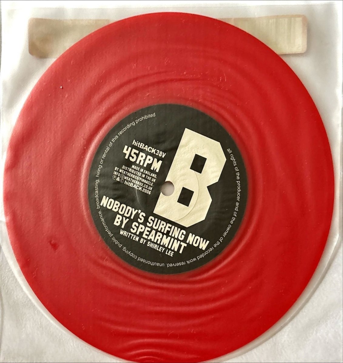 Spearmint - My Girlfriend Is A Killer - 45rpm records