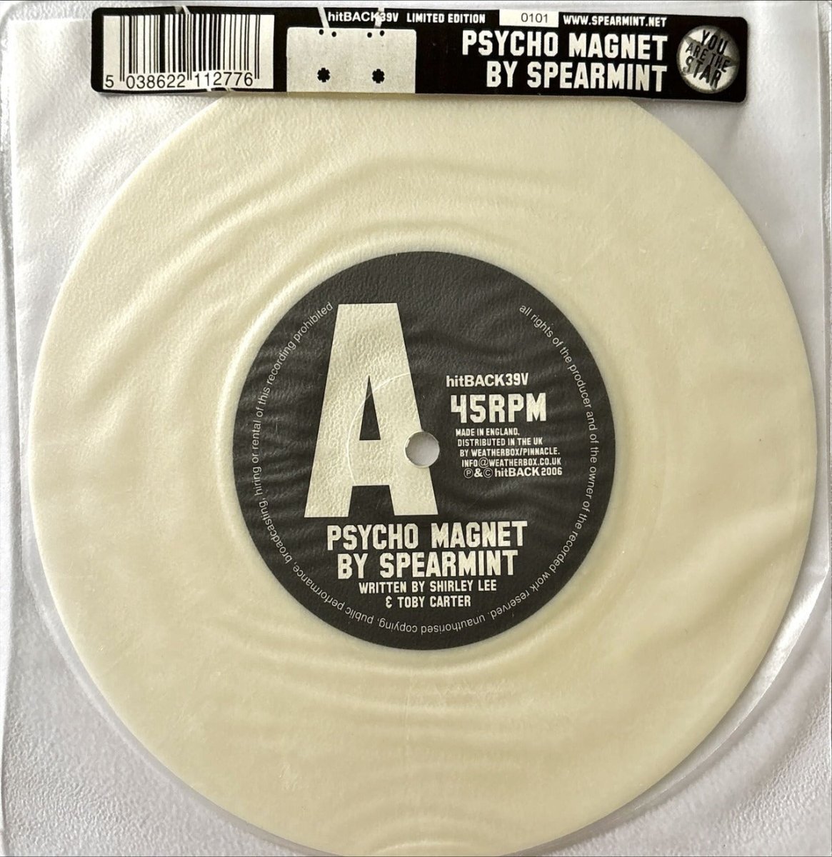 Spearmint - Psycho Magnet - 45rpm records