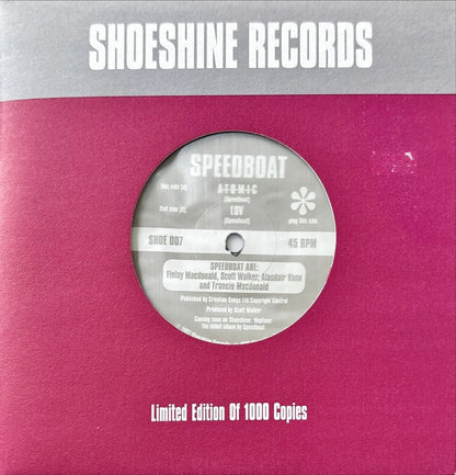 Speedboat - A - T - O - M - I - C - 45rpm records