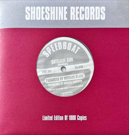 Speedboat - Satellite Girl - 45rpm records