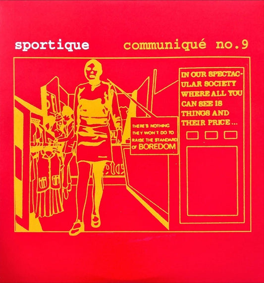 Sportique - Communiqué No. 9 - 45rpm records