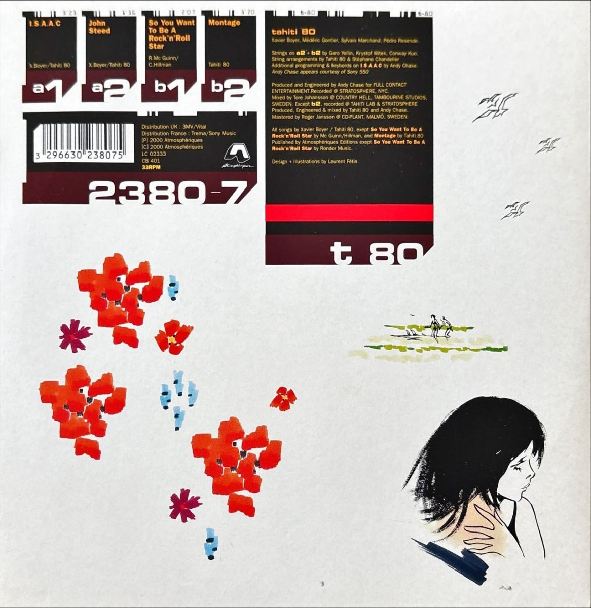 Tahiti 80 - I.S.A.A.C - 45rpm records