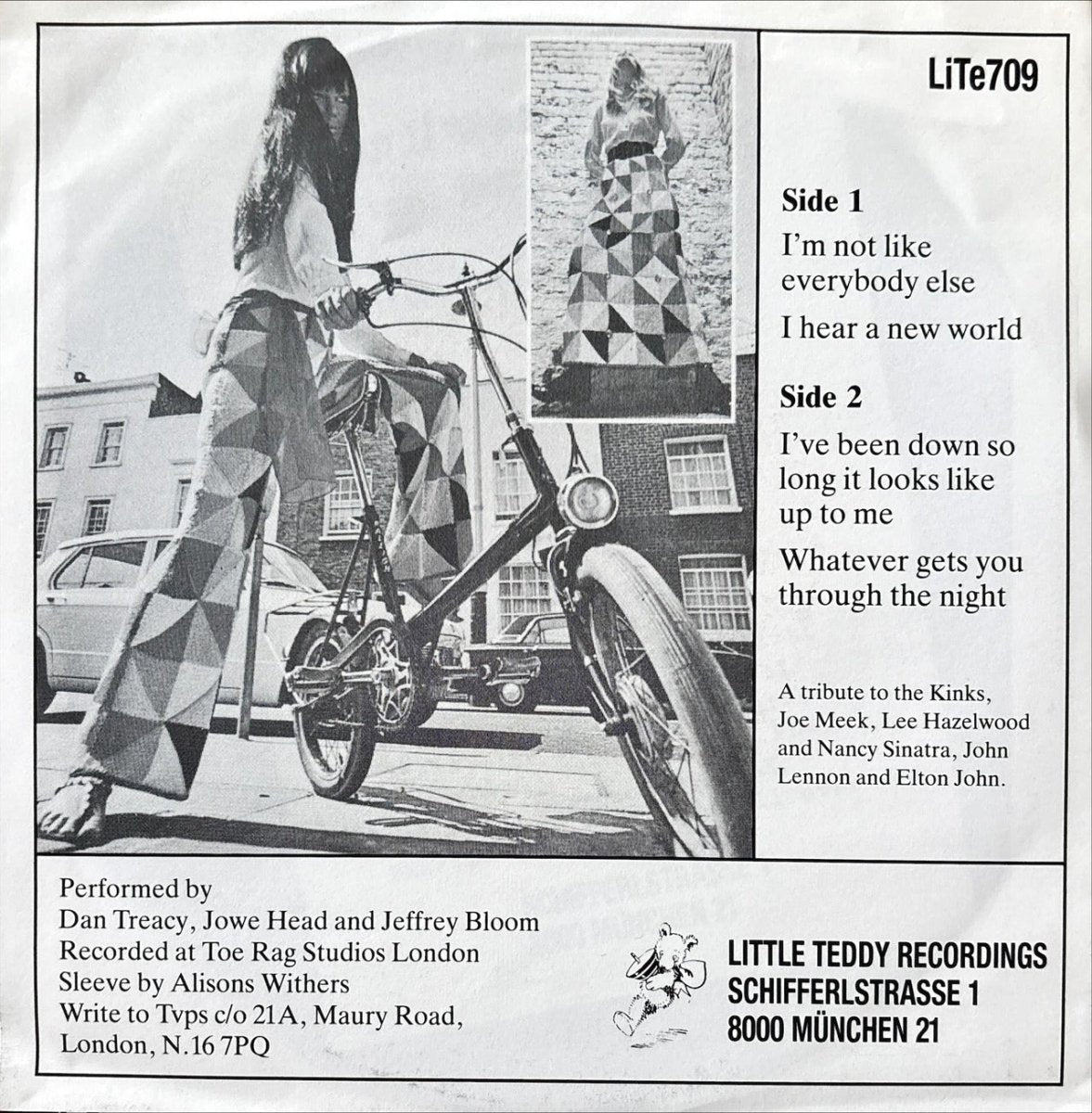 Television Personalities – Not Like Everybody Else - 45rpm records