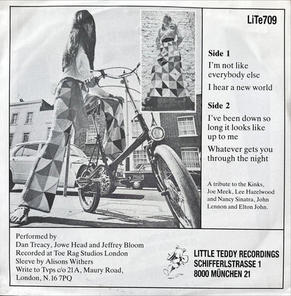 Television Personalities – Not Like Everybody Else - 45rpm records