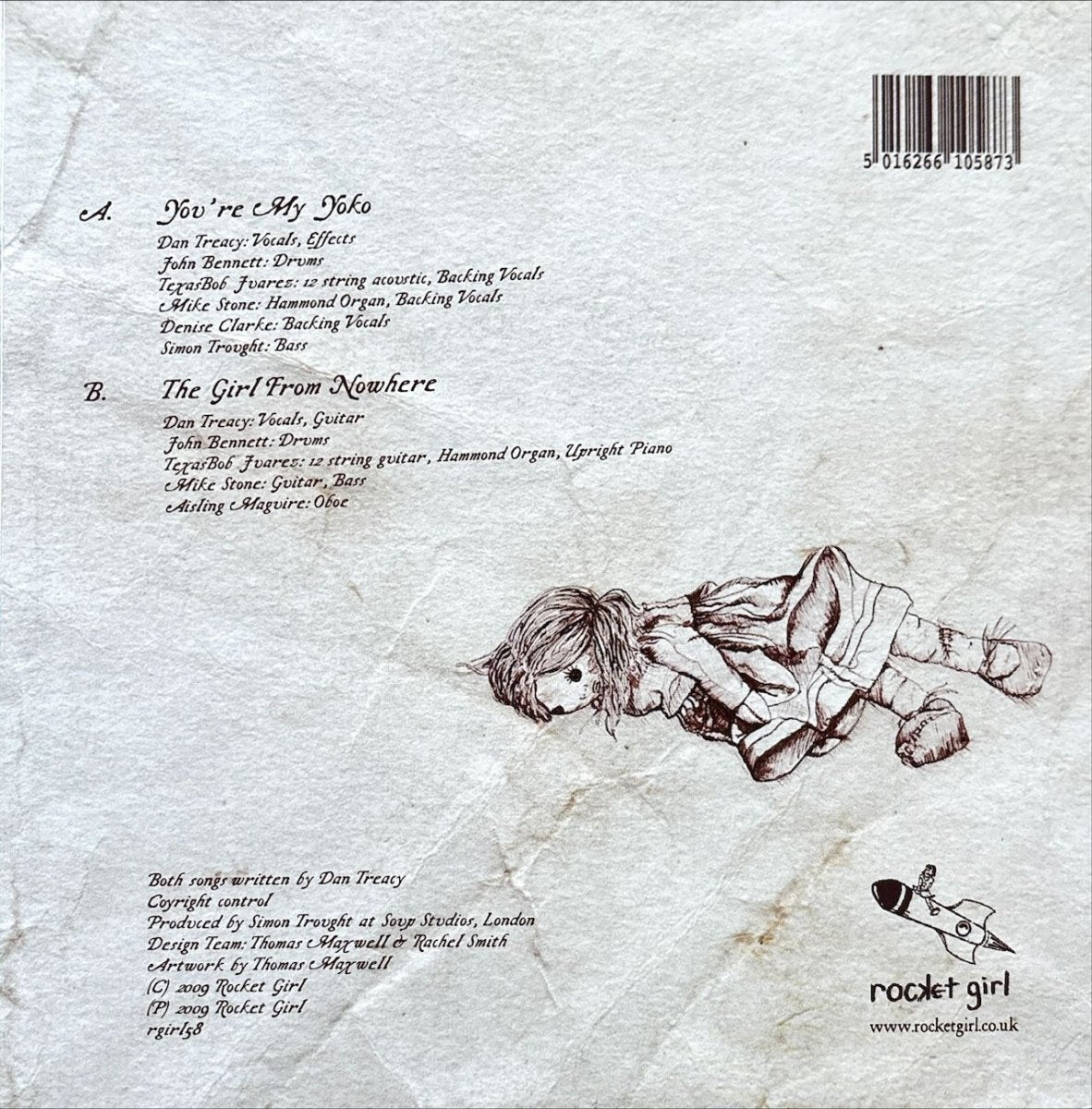 Television Personalities - You're My Yoko - 45rpm records