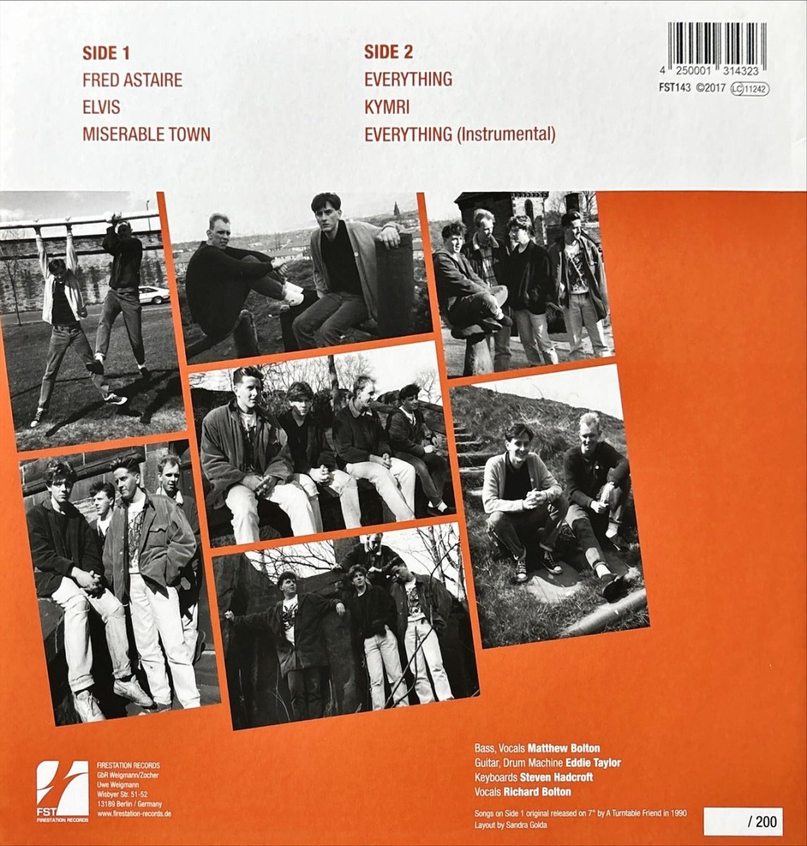 The Apple Moths – Fred Astaire EP - 45rpm records