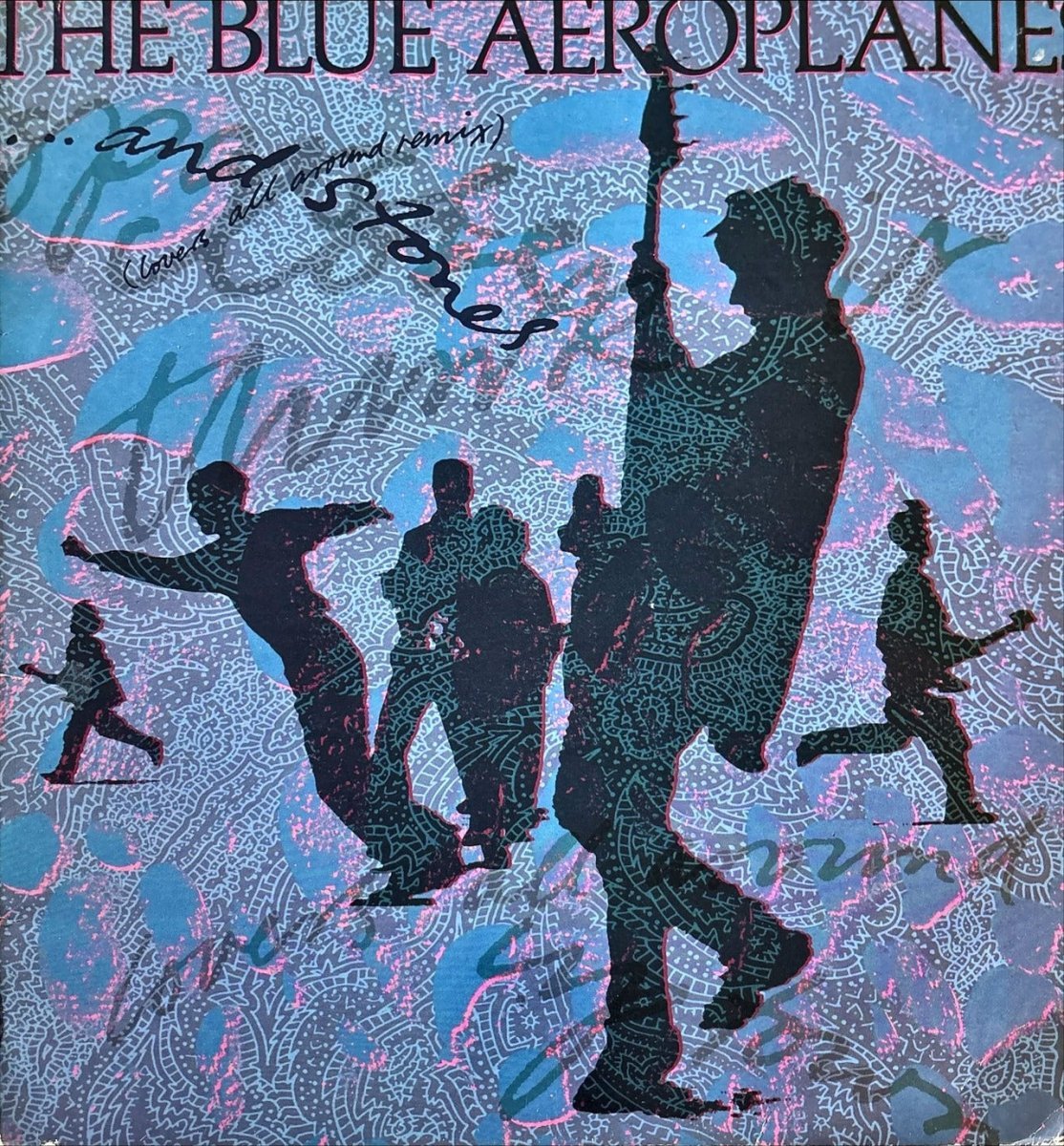 The Blue Aeroplanes - ...And Stones (Lovers All Around Remix) - 45rpm records