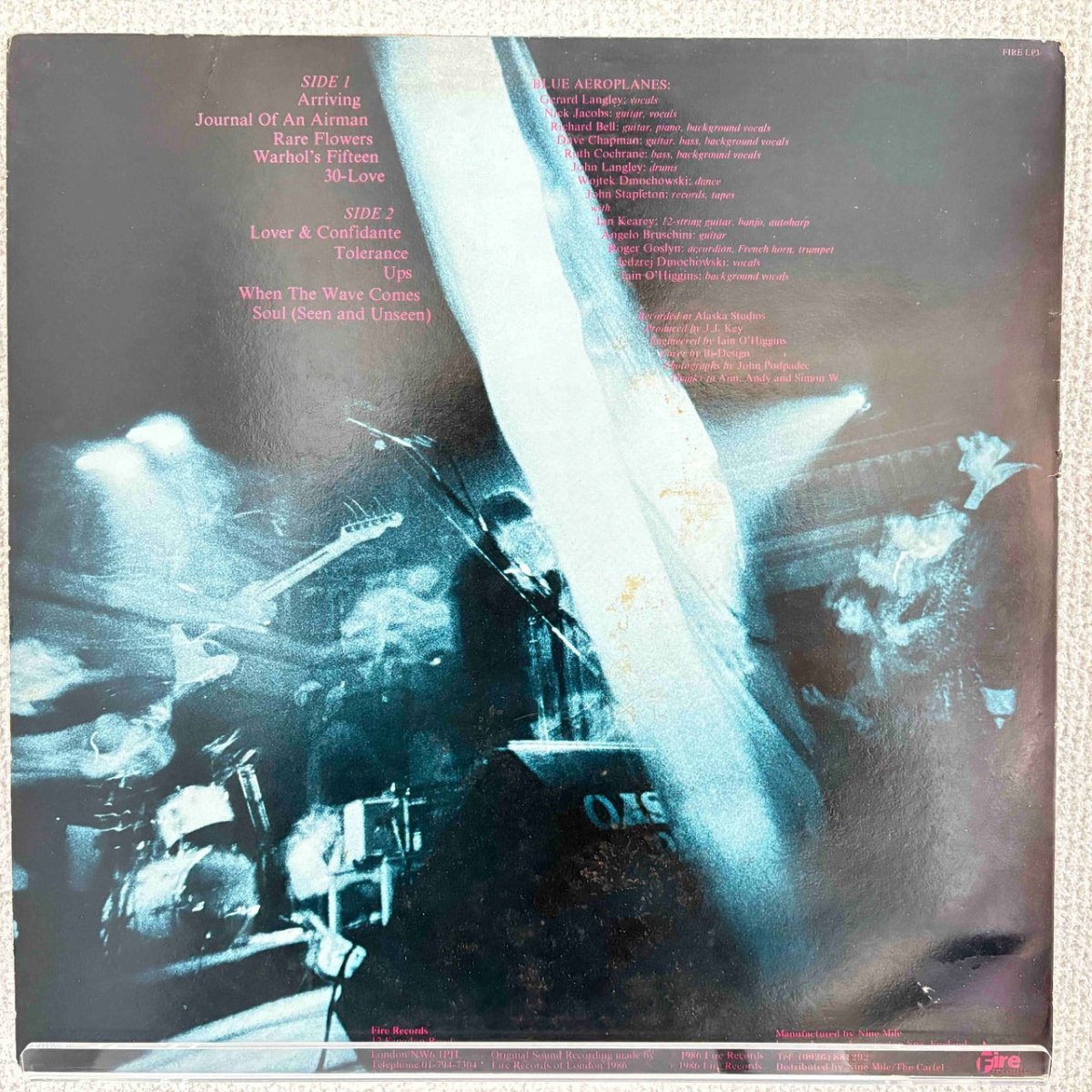 The Blue Aeroplanes - Tolerance - 45rpm records