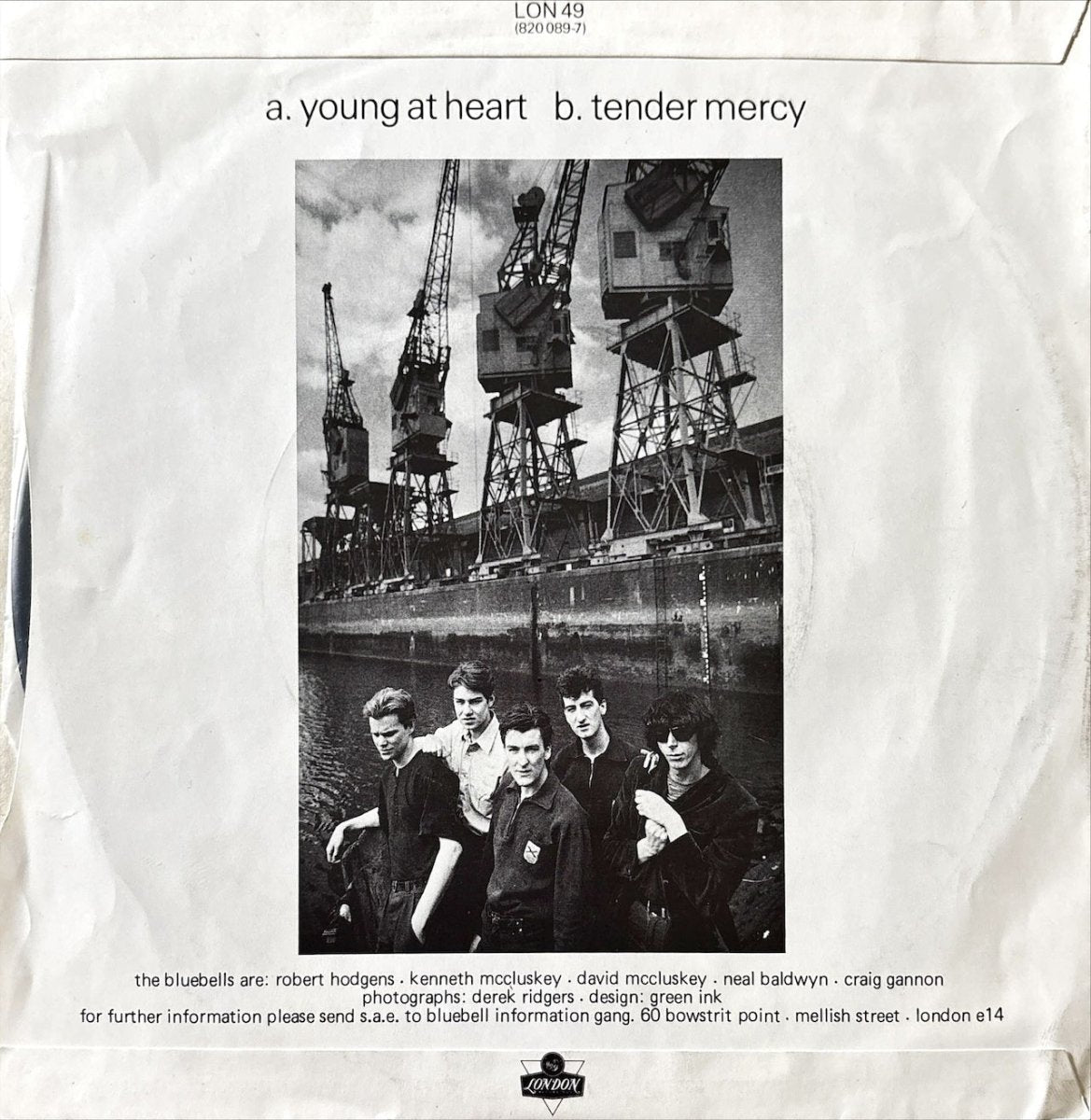 The Bluebells - Young At Heart - 45rpm records