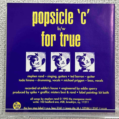 The Caroline Know - Popsicle 'C' - 45rpm records