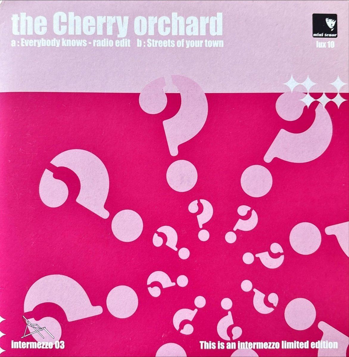 The Cherry Orchard – Everybody Knows - 45rpm records