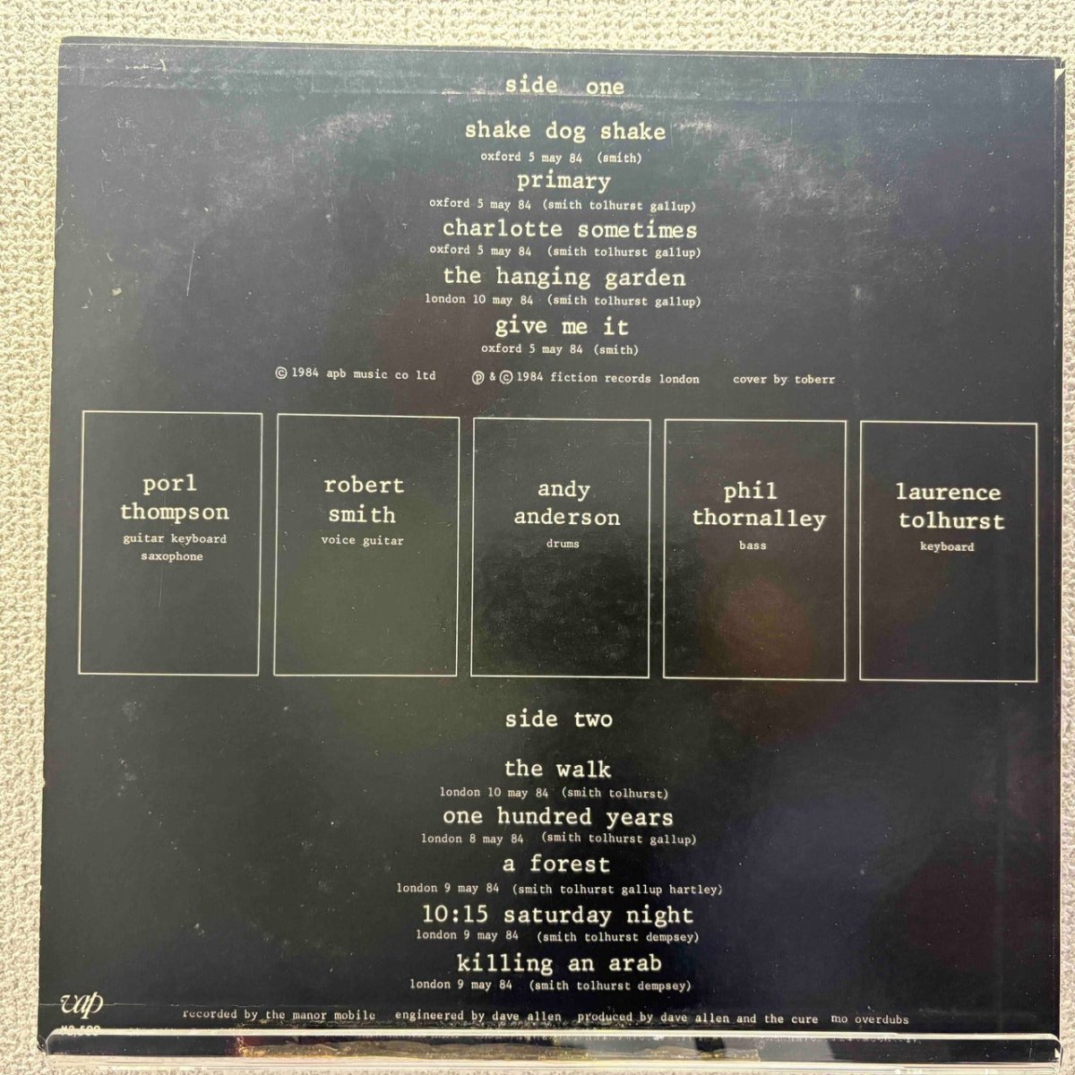 The Cure - Concert The Cure Live - 45rpm records