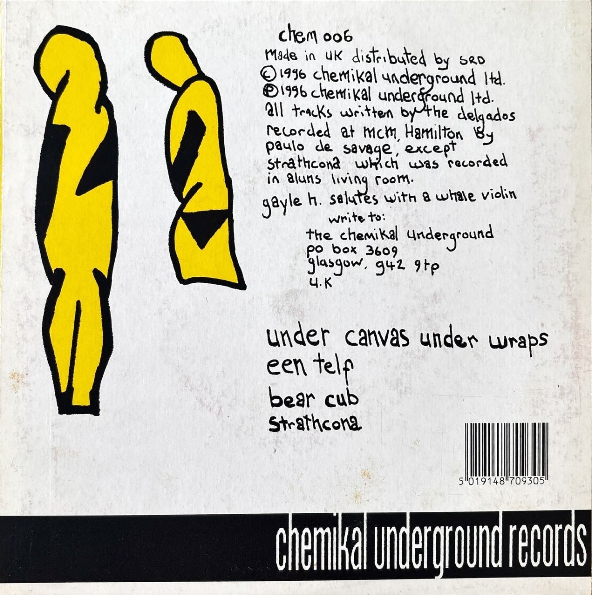 The Delgados – Under Canvas Under Wraps - 45rpm records