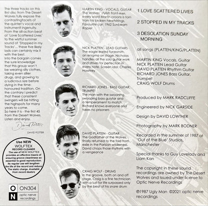 The Desert Wolves – Love Scattered Lives - 45rpm records