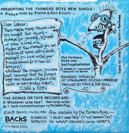 The Farmer's Boys – Whatever Is He Like? - 45rpm records