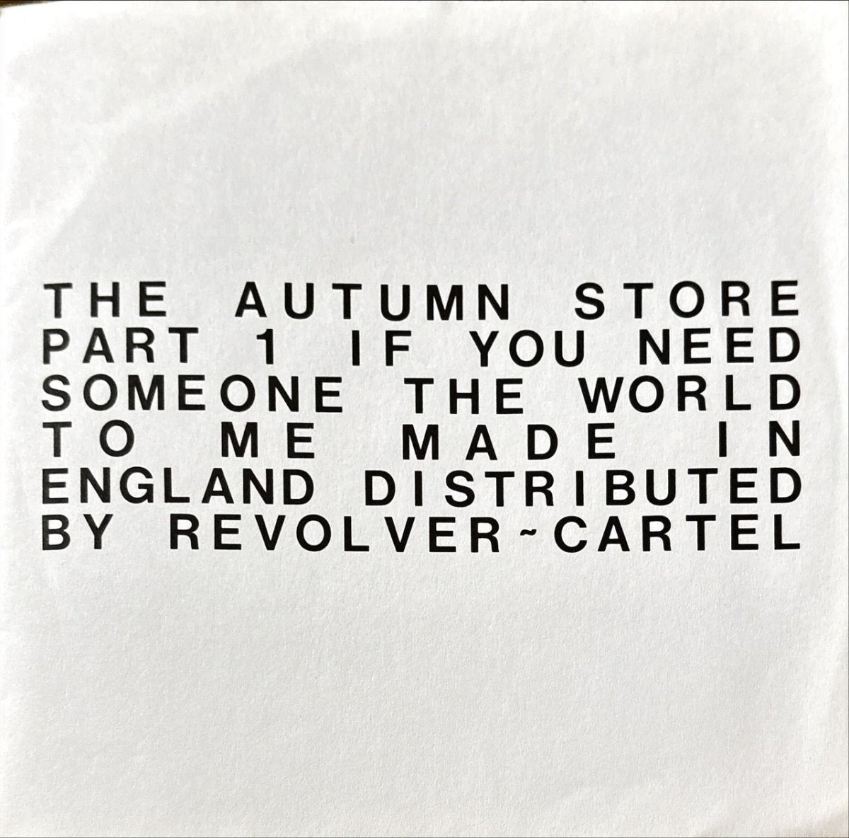 The Field Mice – The Autumn Store Part 1 - 45rpm records