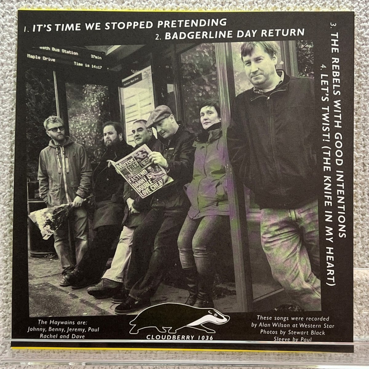 The Haywains - Get On Board With The Haywains - 45rpm records