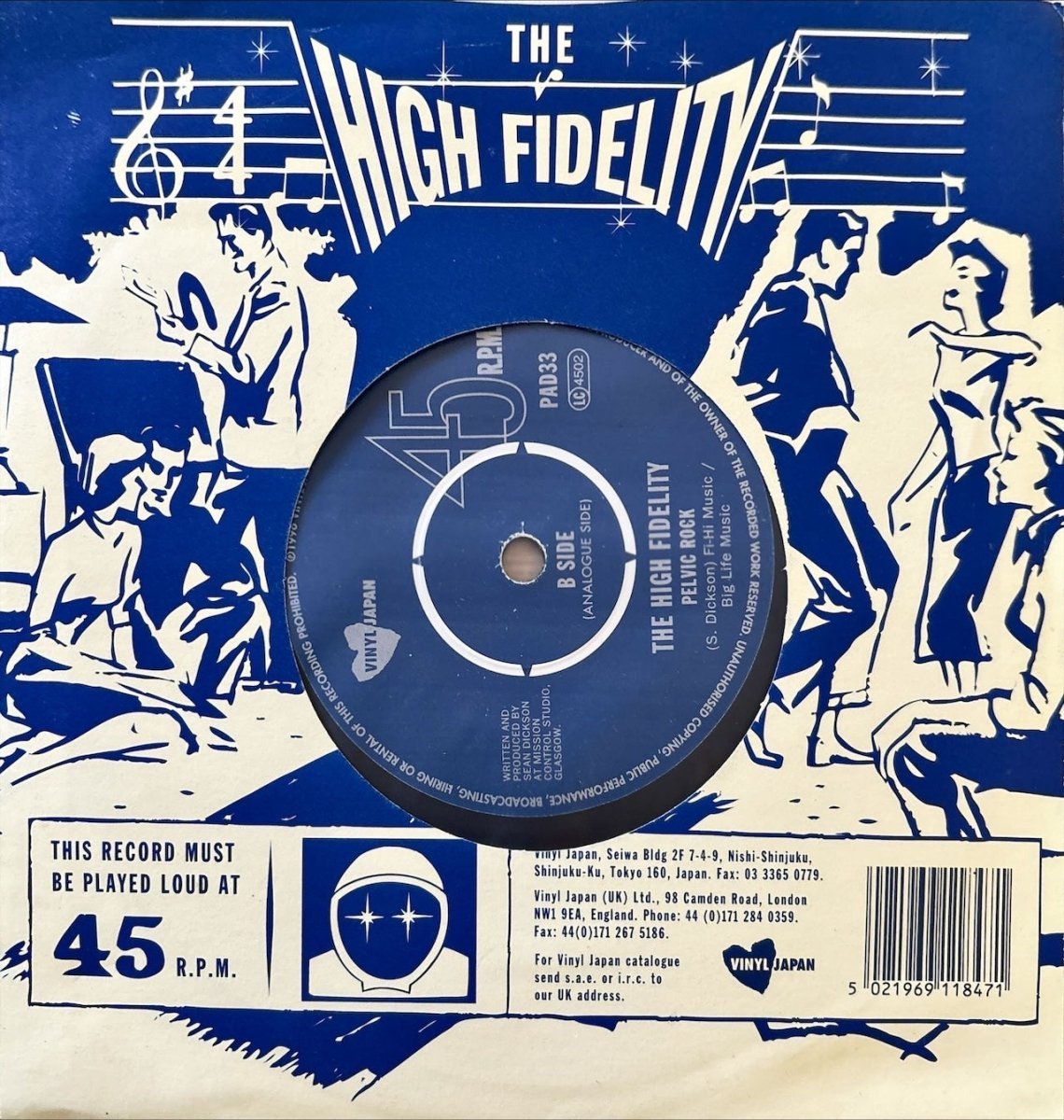 The High Fidelity - Addicted To A T.V. - 45rpm records