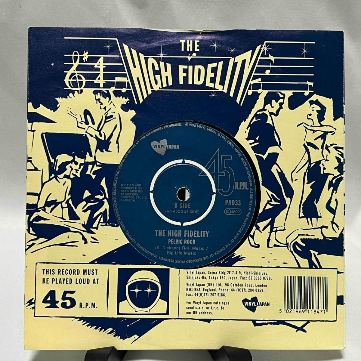 The High Fidelity - Addicted To A T.V. - 45rpm records