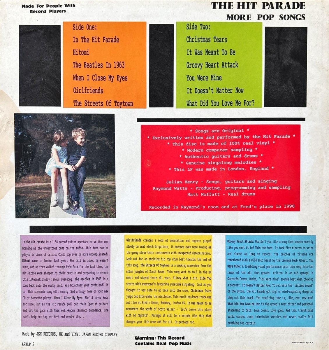 The Hit Parade – More Pop Songs - 45rpm records