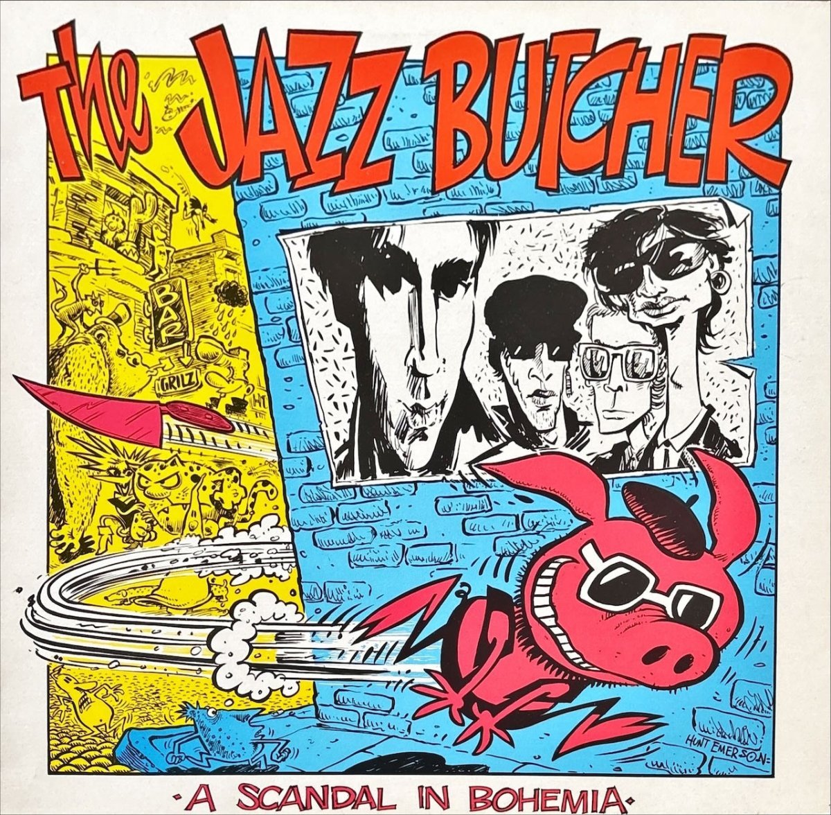 The Jazz Butcher – A Scandal In Bohemia - 45rpm records