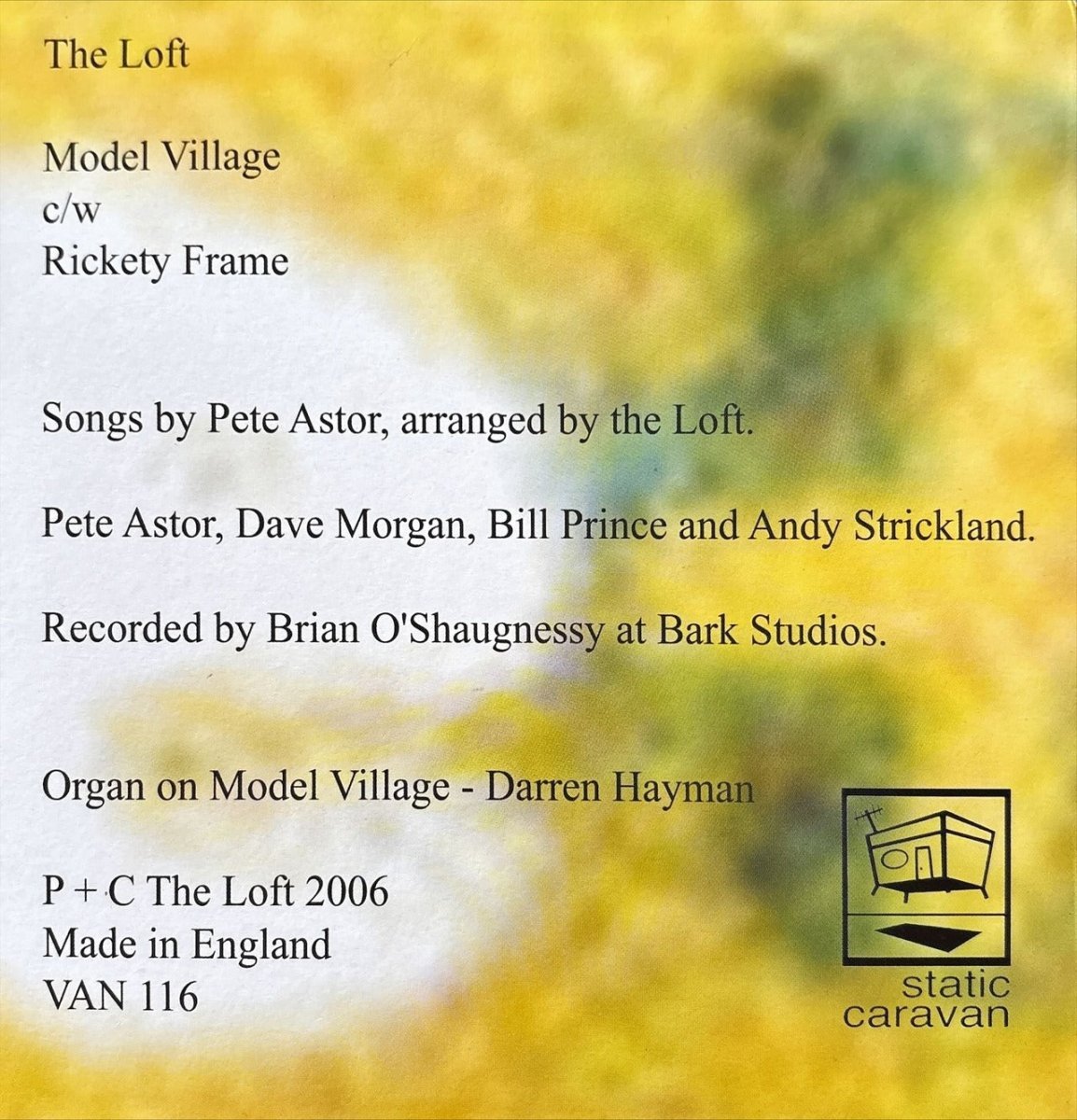 The Loft - Model Village - 45rpm records