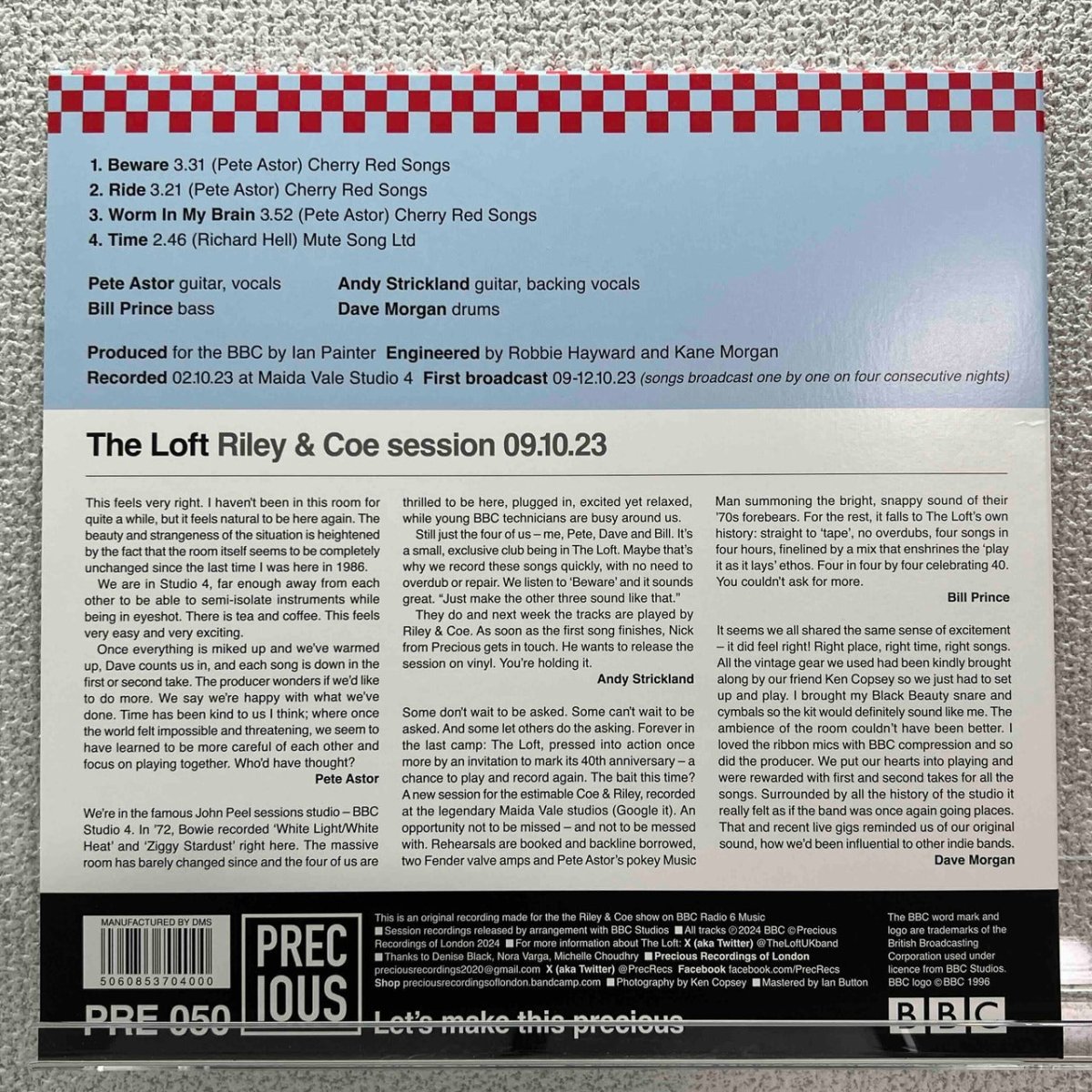 The Loft - Riley & Coe Session 09.10.23 - 45rpm records