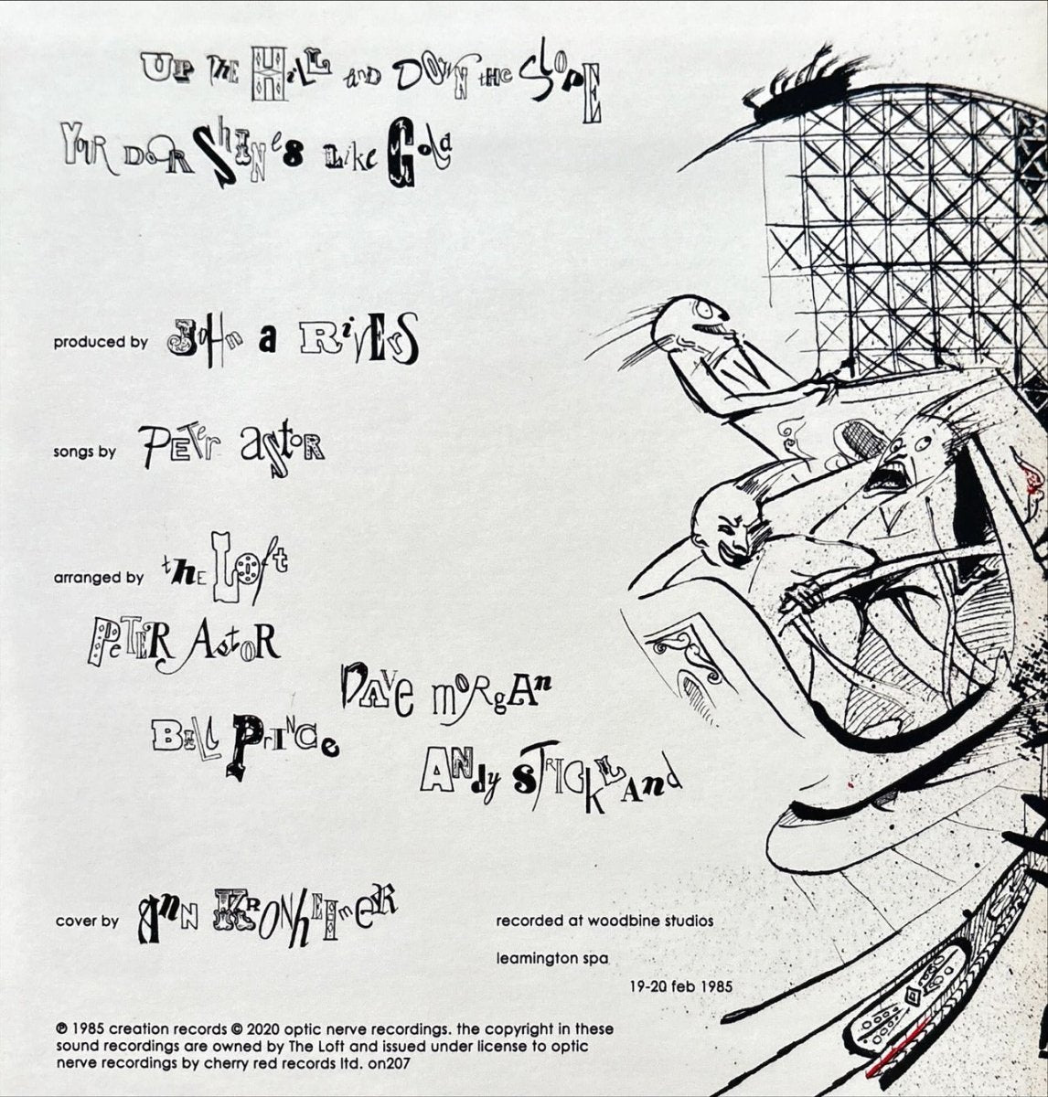 The Loft - Up The Hill & Down The Slope - 45rpm records