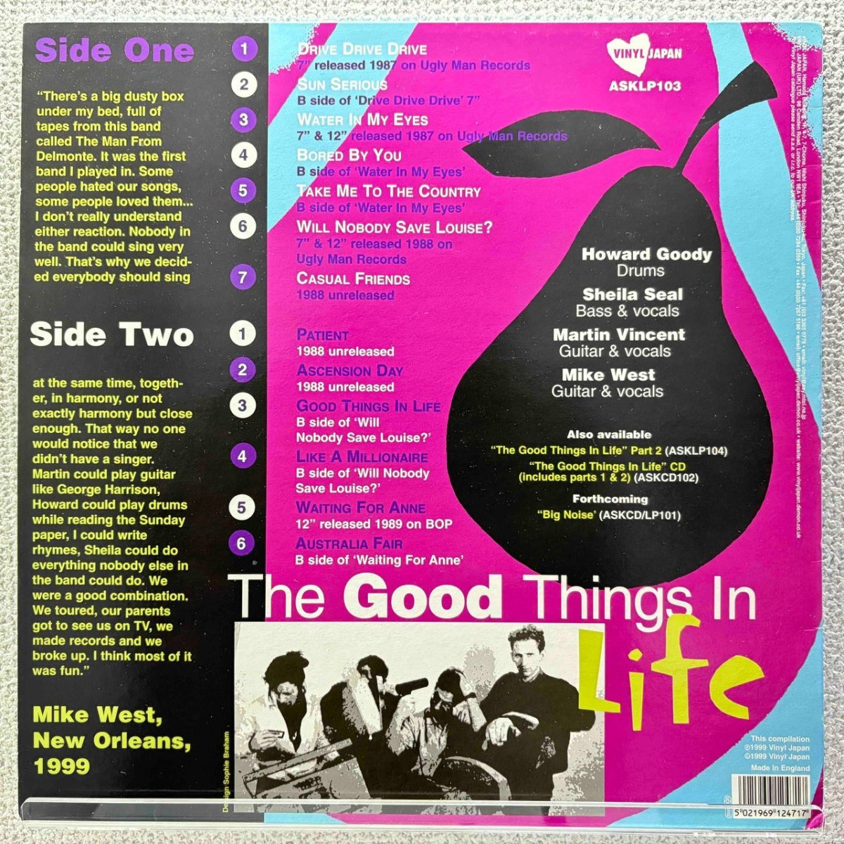 The Man From Delmonte - The Good Things In Life Part 1 - 45rpm records
