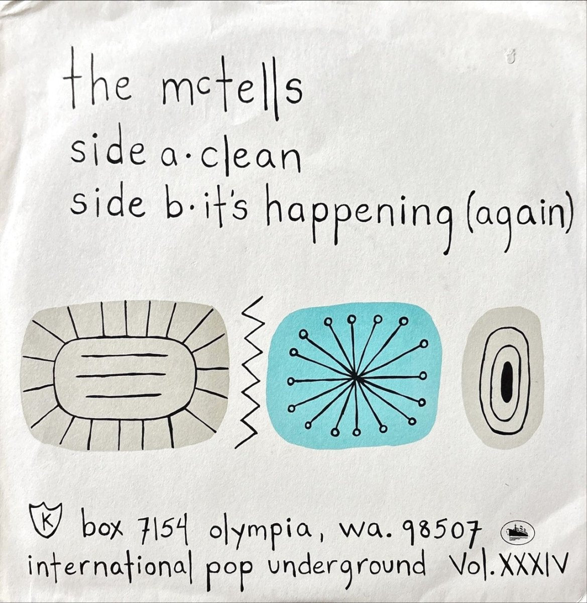 The McTells – Clean - 45rpm records