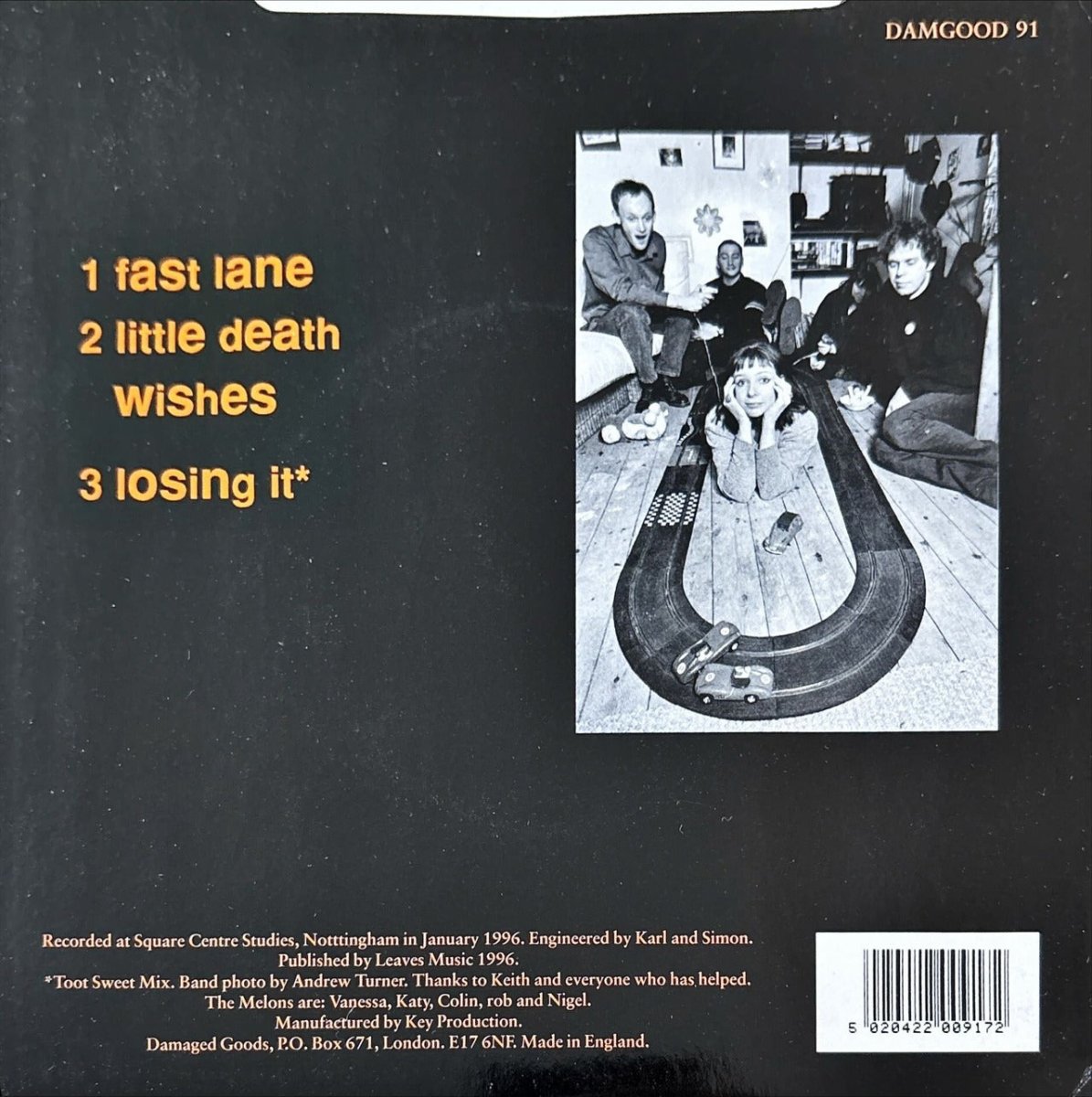 The Melons – Fast Lane - 45rpm records