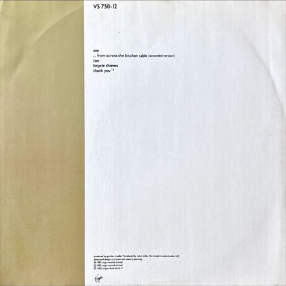 The Pale Fountains – ... From Across The Kitchen Table - 45rpm records