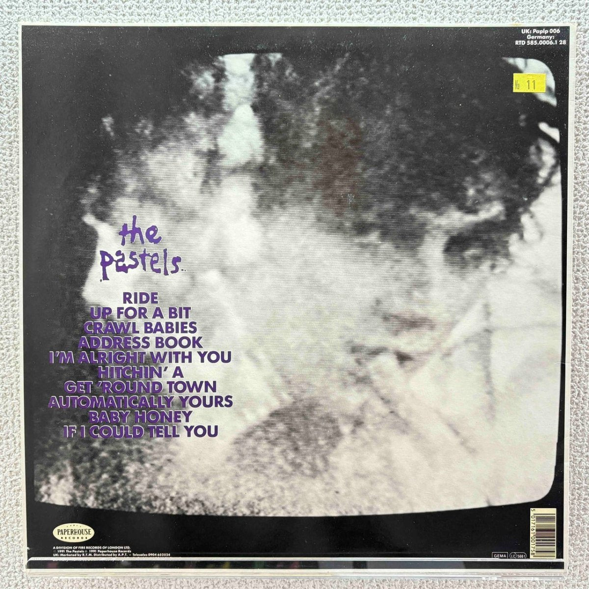 The Pastels – Up For A Bit With The Pastels - 45rpm records