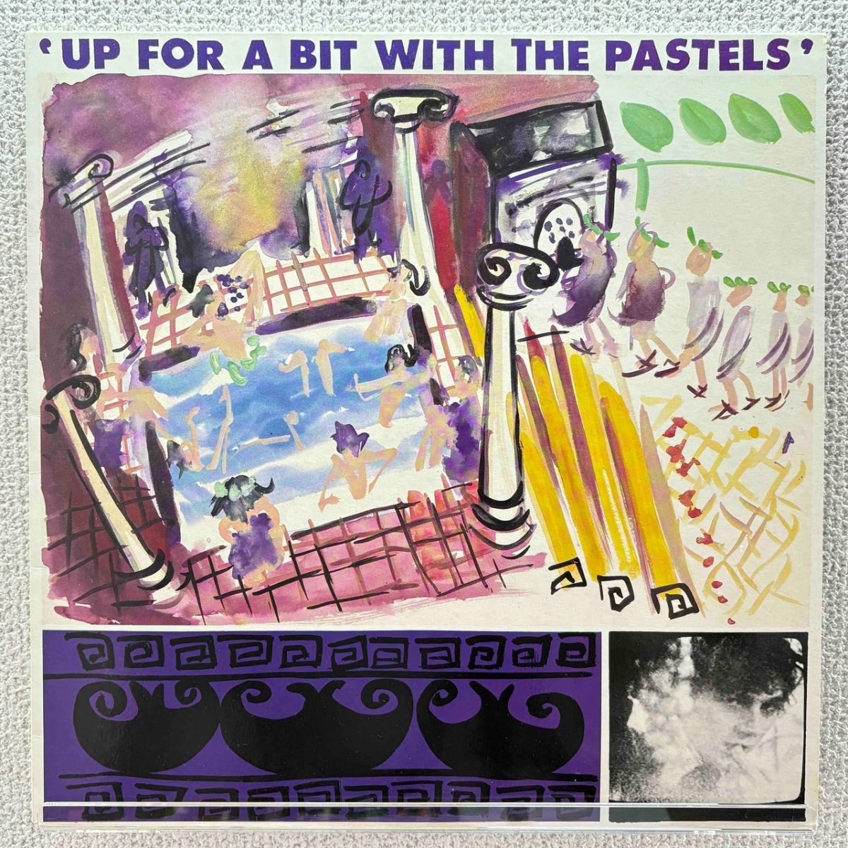 The Pastels – Up For A Bit With The Pastels - 45rpm records