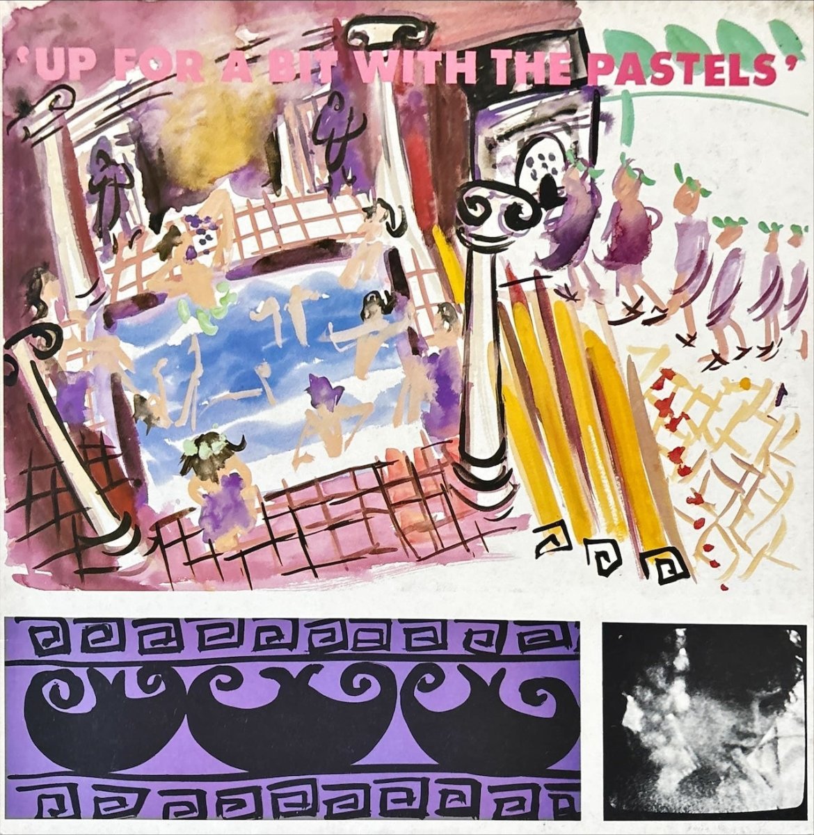 The Pastels – Up For A Bit With The Pastels - 45rpm records