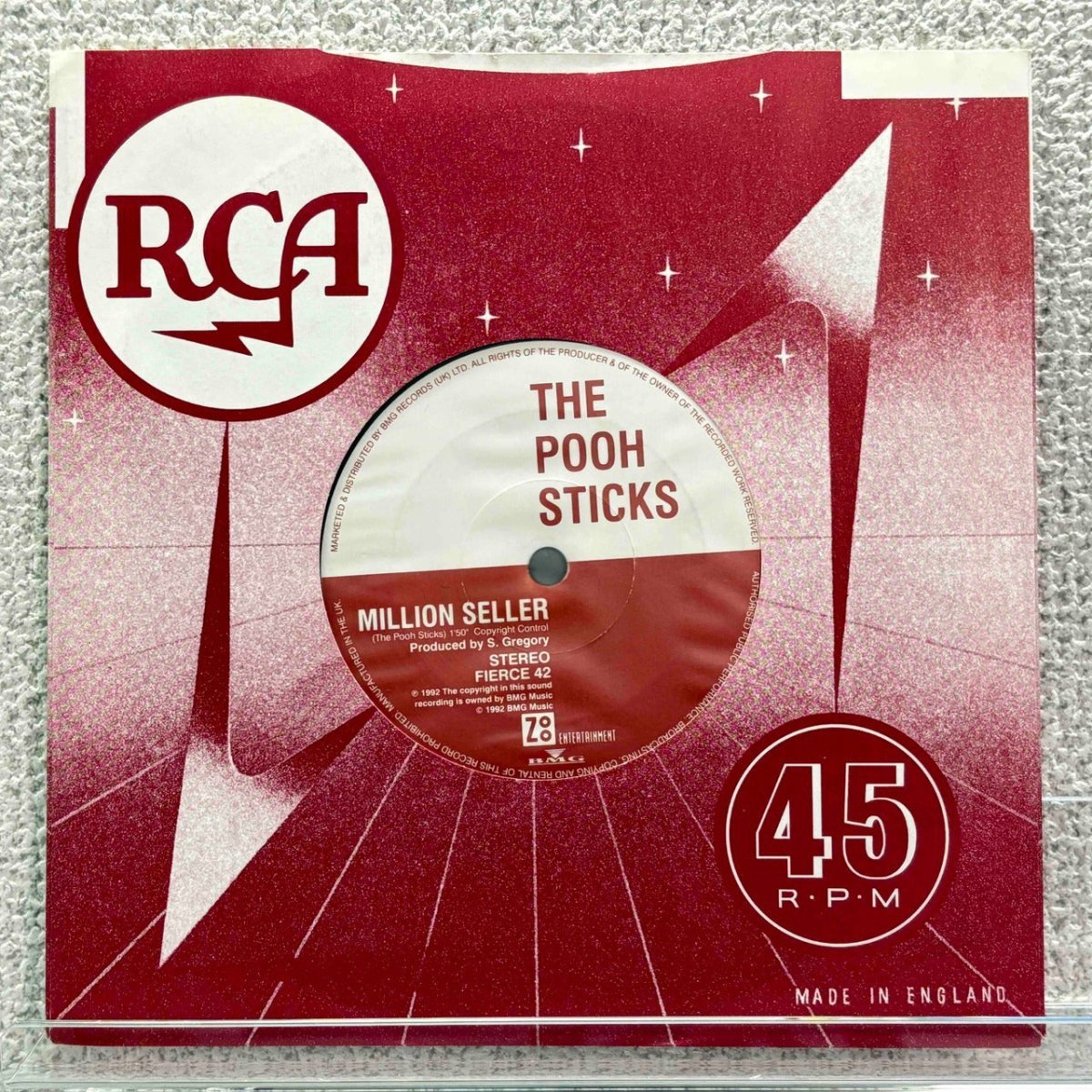 The Pooh Sticks - Million Seller - 45rpm records