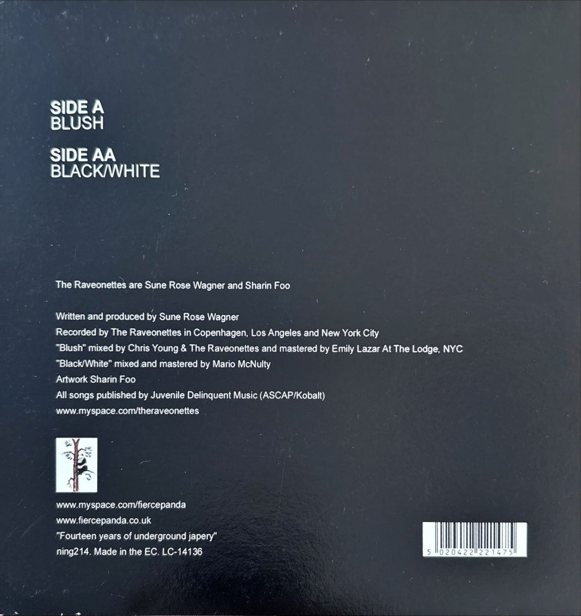 The Raveonettes – Blush - 45rpm records