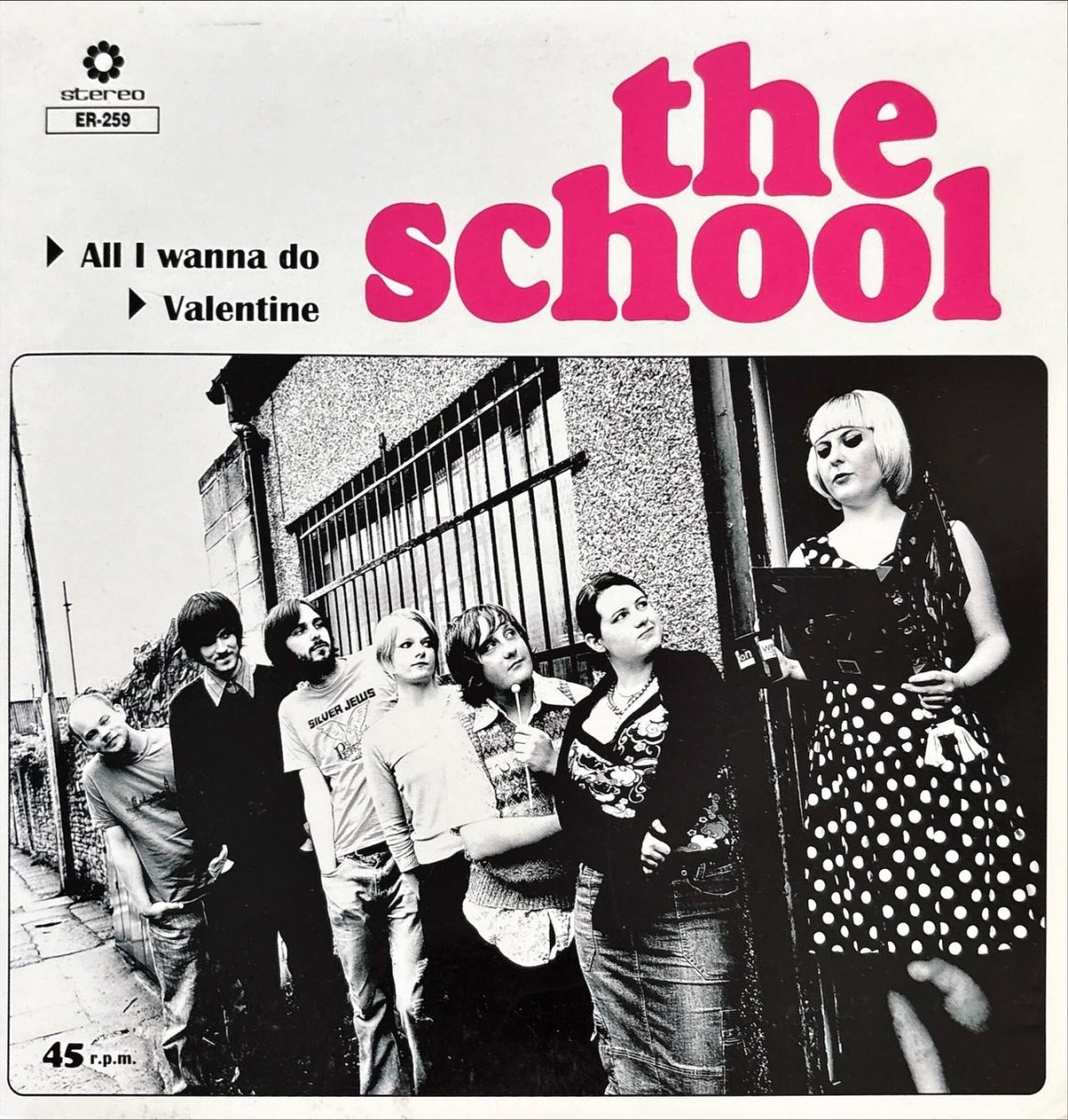 The School – All I Wanna Do / Valentine - 45rpm records