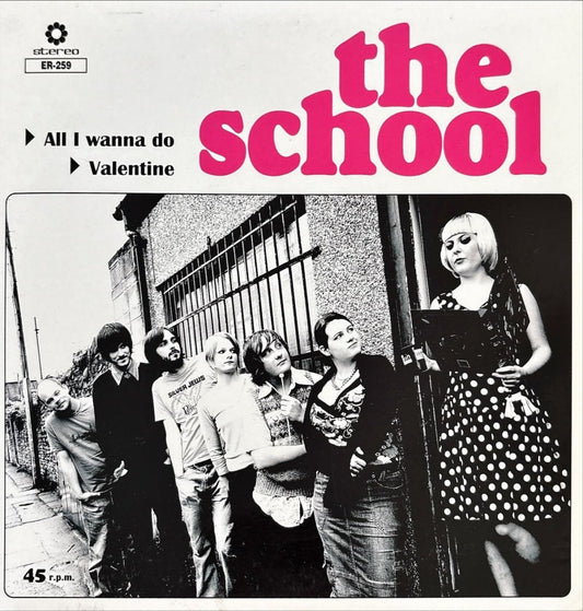 The School – All I Wanna Do / Valentine - 45rpm records