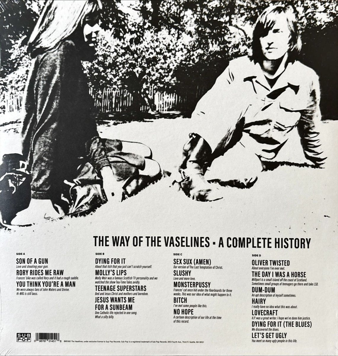 The Vaselines - The Way Of The Vaselines - A Complete History - 45rpm records