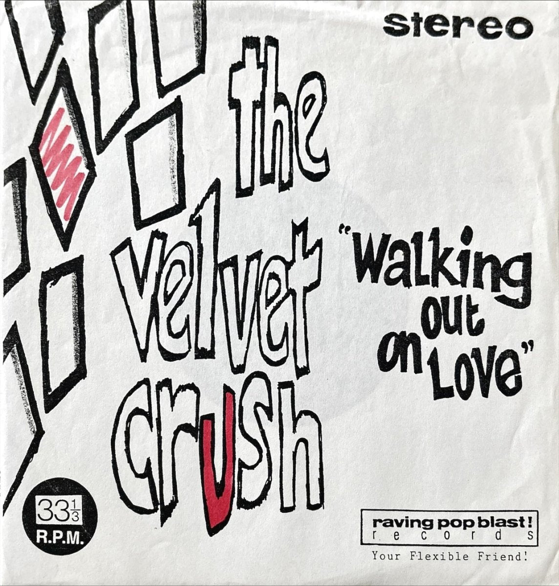The Velvet Crush / The Golden Dawn – Walking Out On Love / The Sun Never Shines - 45rpm records