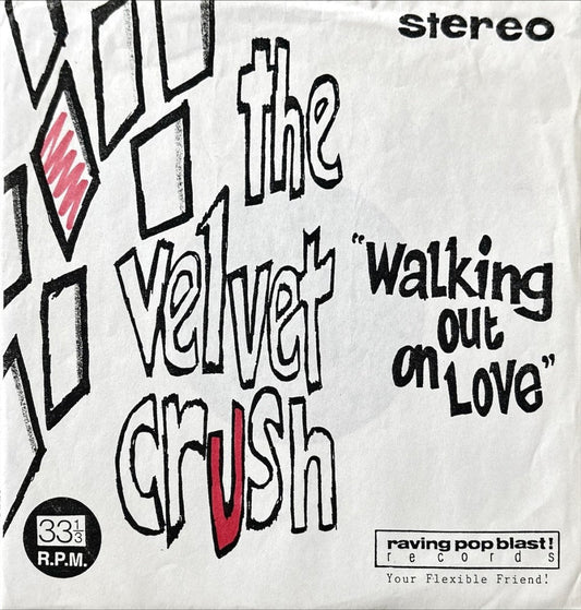 The Velvet Crush / The Golden Dawn – Walking Out On Love / The Sun Never Shines - 45rpm records