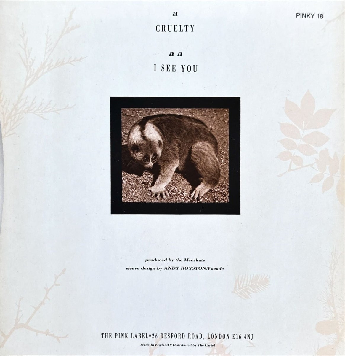 The Wolfhounds – Cruelty / I See You - 45rpm records