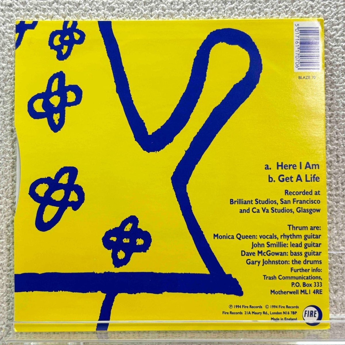 Thrum - Here I Am - 45rpm records