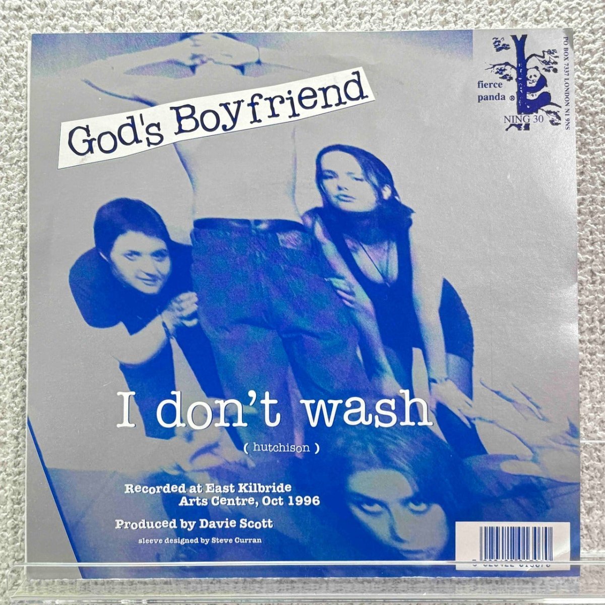 Toaster / God's Boyfriend - Huggy / I Don't Wash - 45rpm records
