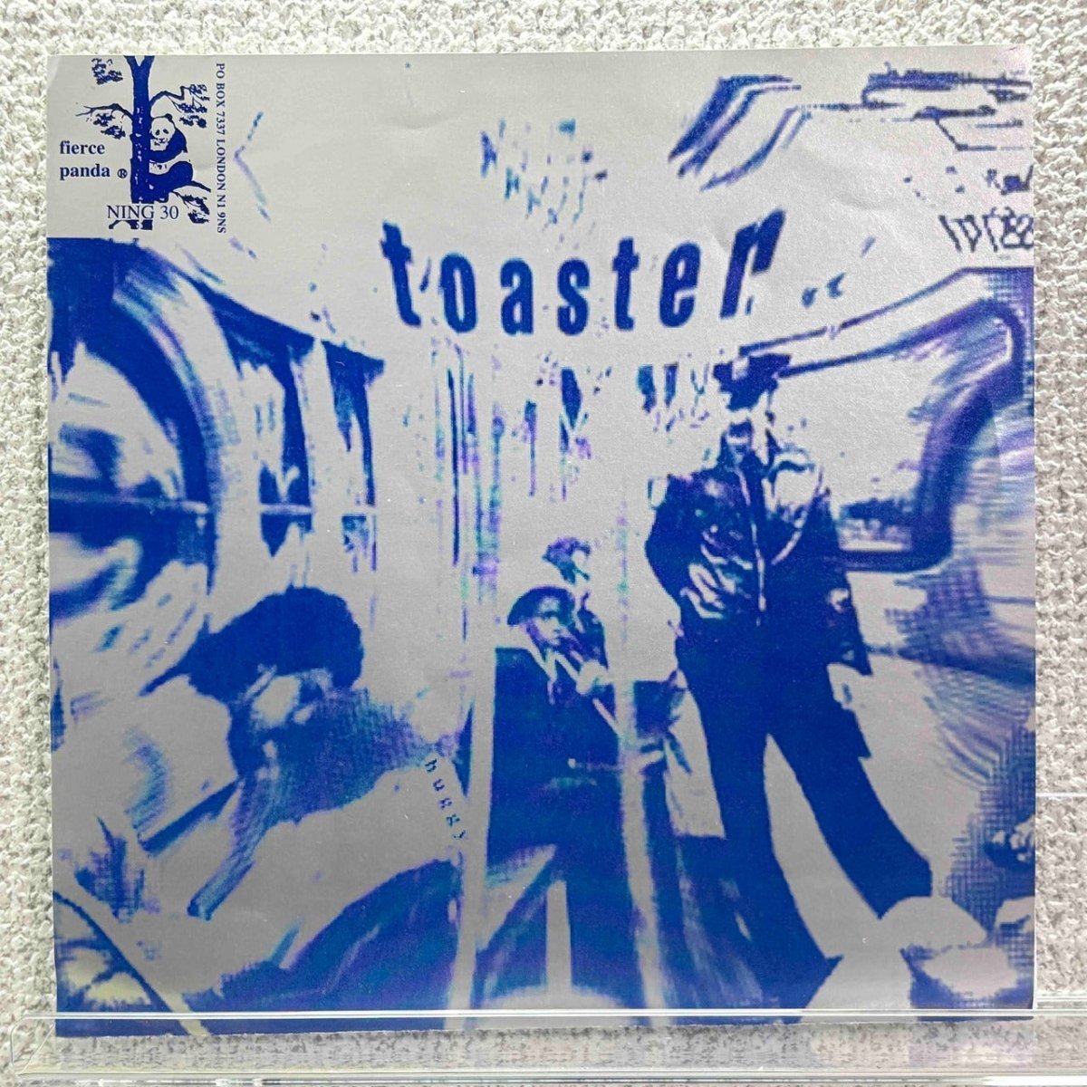 Toaster / God's Boyfriend - Huggy / I Don't Wash - 45rpm records