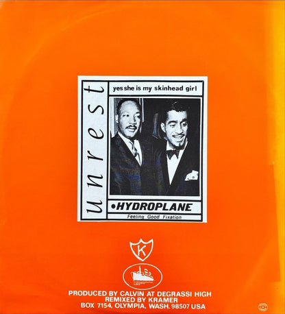 Unrest – Yes She Is My Skinhead Girl - 45rpm records