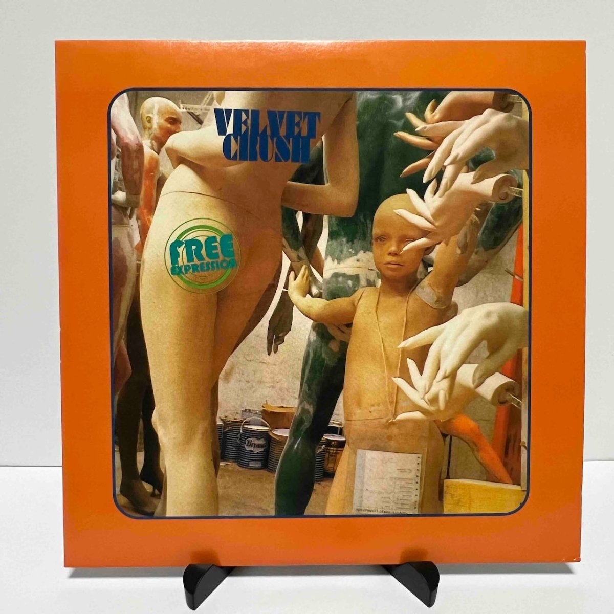 Velvet Crush - Free Expression - 45rpm records