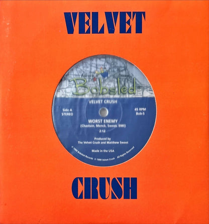 Velvet Crush – Worst Enemy / Goin' To My Head - 45rpm records